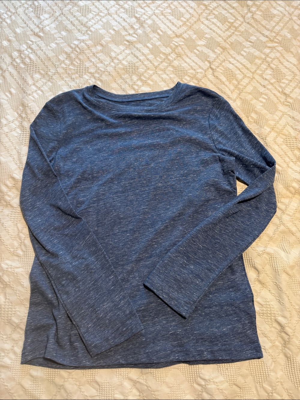 jumping beans Blue Heather Long Sleeve Tee
